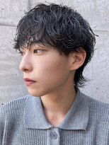 ロンド ローガン 名駅(Lond LOGAN)&nbsp;大人波巻きスパイラルパーマ　メンズ　名古屋　名駅　眉毛