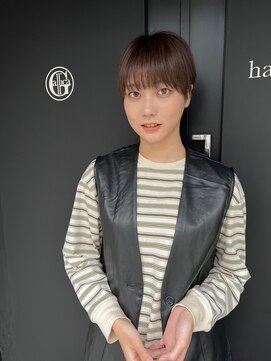 ガリカ(Gallica kinshicho) 【竹之内蔵人】耳掛けショート/小顔ライン/大人ハンサムショート