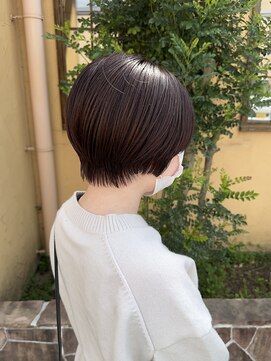 カットウェルズ ラブコオリヤマ 郡山店(Cut Well's Love Koriyama) ショート×ナチュラルベージュ【郡山】【奈良】