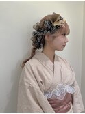 周りと差をつけたい！を叶える浴衣ヘアセット♪