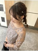 結婚式ヘア お呼ばれヘアアレンジ