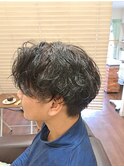 大人ツイストスパイラル【バーバー/理容室/パーマ/ツイスパ】