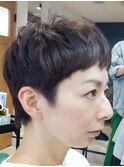 【マノハル スタイル】ベリーショート×マッシュバング