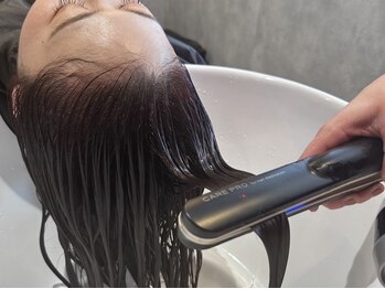 レガロヘアアトリエ(REGALO hair atelier)の写真/髪質改善トリートメントでパサつきを抑え、指通りなめらかなうる艶ヘアに♪[水戸/水戸駅/学割U24]
