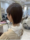 20代/30代/40代/お手入れ簡単！切りっぱなしボブ