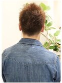 【 Ｉ. 】刈り上げツーブロックアップバング短髪黒髪　川口