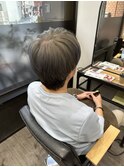艶髪グレージュカラー