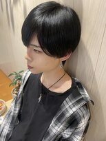 メンズナチュラルマッシュスタイル