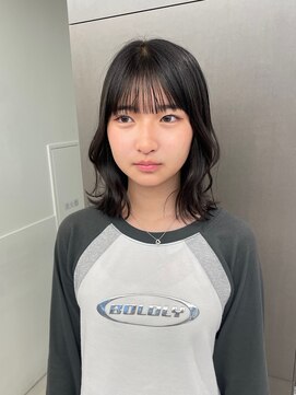 ローレンアオ(LOREN AO) ミルクティベージュオリーブダブルカラーラベンダー