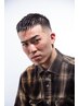 【メンズカット単品】フェード・ラインアップ・シャンプー・セット込み 