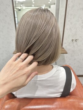 ヴェルム ヘア デザイン(Velum.HAIR DESIGN) ミルクティー　ボブ