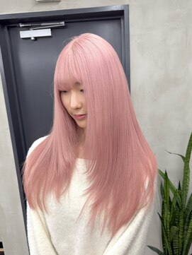 ニコ トウキョウ 渋谷(nico TOKYO) ホワイトピンクダブルカラーケアブリーチハイトーン