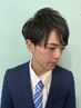 【メンズにおすすめ！眉毛も整えられるメニュー】似合わせカット+眉カット
