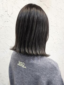 フロール(Flor) 【Flor_戸塚】*切りっぱなしボブ＋グレージュ*