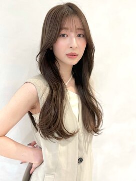 ザックラフィネ(ZACC raffine) ゆる～い"くびれヘア"/大人ガーリー/チョコレート