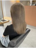 ミルキーグレージュ/ハイトーンカラー/透明感