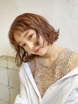 ソト 銀座(soto.)&nbsp;ハイライトカラー/くびれヘア/レイヤーパーマ/ミニボブ[銀座]