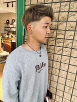 グロウウィング(GROWING) spikyfade × high tone beige