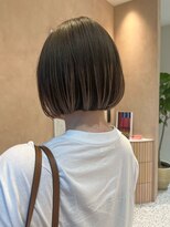 オン キャナルシティ博多前店(on)&nbsp;【晴音】透明感ミニボブ×デザインカラー/艶髪/30代/博多
