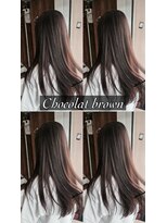 アヴァンス 天王寺店(AVANCE.) ブリーチなしで作るショコラベージュ暗め