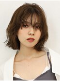 ふわっとモードボブ[溝の口/髪質改善/縮毛矯正/白髪ぼかし]