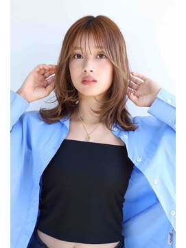 ロッソ ヘアアンドスパ 谷塚店(Rosso Hair&SPA) ミディアムレイヤー