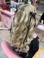 ミーネピンク 行徳店(Miene Pink)&nbsp;大人かわいいヘアアレンジ20代30代40代☆髪質改善【Pink】