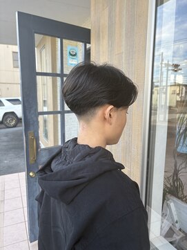 テーパーフェド×フェザーパーマ