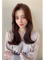 アフロート エル 錦糸町(AFLOAT L) 暗髪でも出せるこなれ感!フェイスレイヤー×くびれヘア