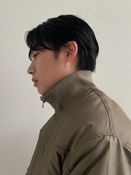 ネクストフォーヘアー(NEXT for hair) 曲がる縮毛矯正　ストレート　センターパート