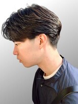アノ(Ano.) 大分20代30代センターパートショートフェザー