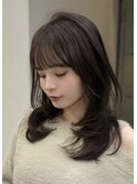 艶感たっぷりレイヤーカット