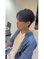 キャンバス バイ ネオリーブ 横浜西口(Canvas by neo.)&nbsp;横浜★毛流れメンズパーマニュアンス