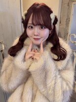 カシュカシュ 表参道(cache cache)&nbsp;ひつじヘア　表参道ヘアセット　ヘアメ　ガーリーヘア