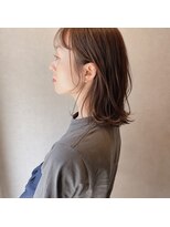 エル(el.)&nbsp;#レイヤーカット　#アッシュカラー