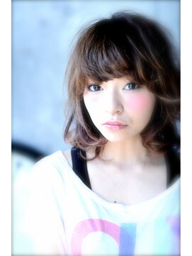 ミラバイグリーン(Mira by green) ☆外国人風柔らか束感カール☆『Bob』-