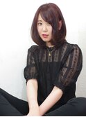 【RecRe hair】アドミオカラーライラック×つやボブ