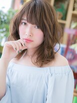 カバーヘア ブリス 上尾西口店(COVER HAIR bliss) ■外国人風ゆらぎカール小顔ネオウルフ104-6★上尾20代30代40代