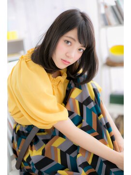 ミック 日暮里店(miq) 好感度UP！斜めバングｘワンカールa