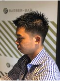フェードカットスタイル【BARBER-BAR】