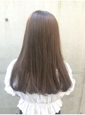 大人可愛いセミロング☆ピンクブラウン　西田大樹
