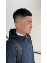 タイドヘアー(tide hair)&nbsp;フェード×ベリーショート