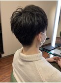 ツーブロックショート