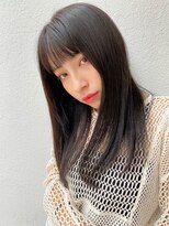 シー バイ ロンド 新宿(Sea by Lond)&nbsp;【藤原三知代】黒髪フェザーバング