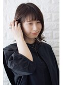 ナチュラルで透明感