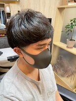 マインド サイトー ヘア アンド スパ mind saito hair&SPA&nbsp;マッシュマッシュ×ショートバング×サイドミドルツーブロック