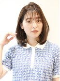 『猫っ毛/広がりやすい方』まとまりちょいレイヤーでふわミディ