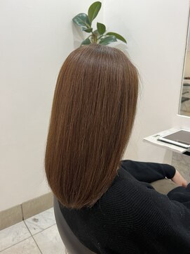 オトロ 自由が丘奥沢(Otro) 前髪/マチルダボブ/ピンクベージュ/インナーグレージュ/自由が丘