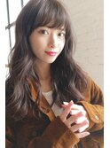 デジタルパーマロングヘアカタログゆるふわ韓国風表参道栗原/202