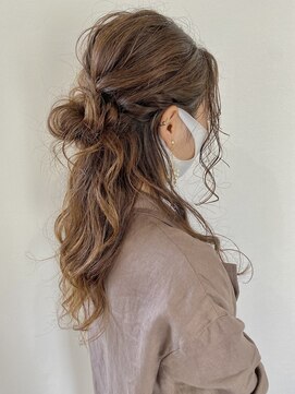 フォーディー(for D) Hair Salon for D　×　ハーフアップ